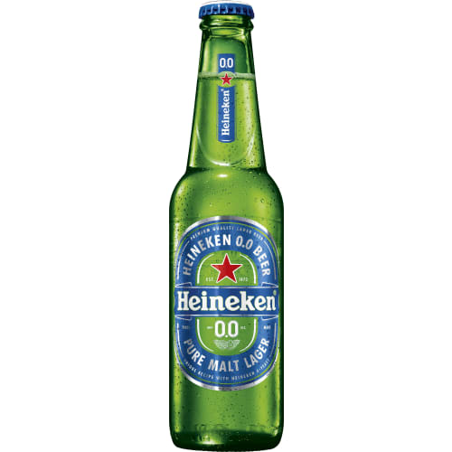 Heineken Alkoholfri, 0,0% Öl, Flaska