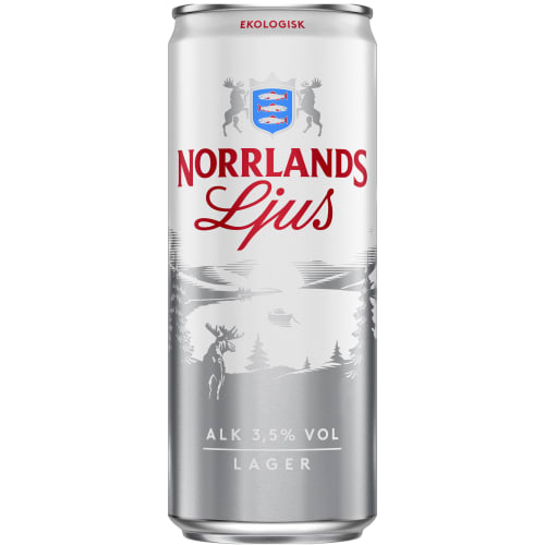 Ljus Norrlands Guld 3,5% Lager, Burk