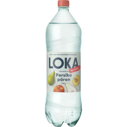 Persika Päron Kolsyrat Vatten, Pet