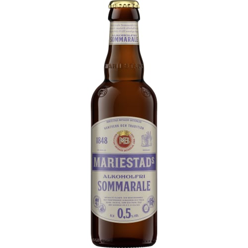 Sommarpilsner 0,5% Alkoholfri Öl Glas