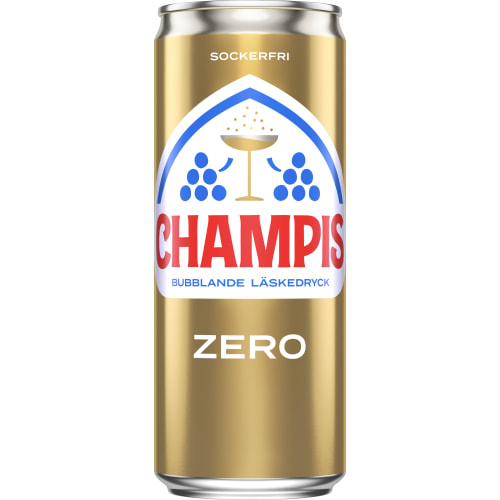 Champis Zero Läsk Burk