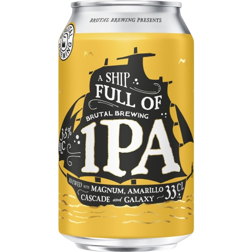Ship Full Of Ipa 3,5% Folköl Burk