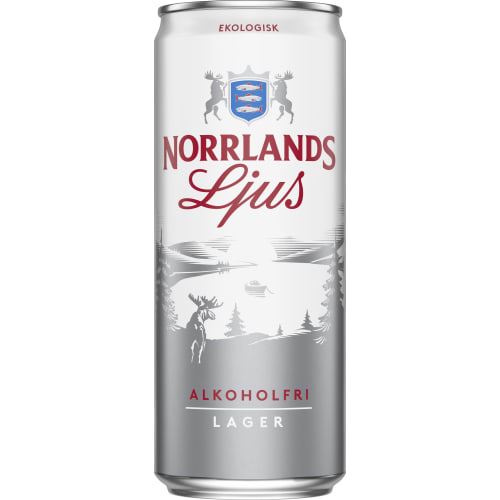 Ljus Alkoholfri, Eko Lager, Burk