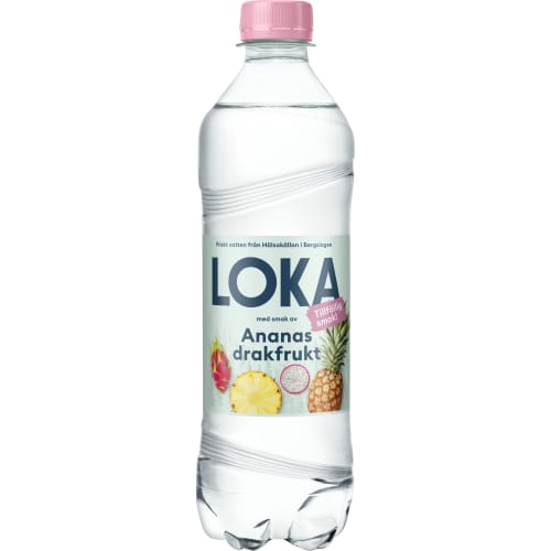 Ananas Drakfrukt Kolsyrat Vatten Pet