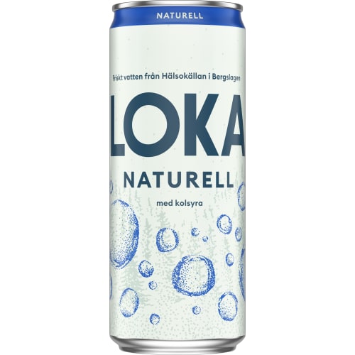 Naturell Kolsyrat Vatten Burk