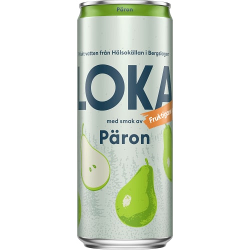 Päron Kolsyrat Vatten Burk