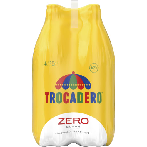 Trocadero Zero Läsk Pet