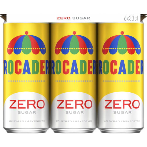 Trocadero Zero Läsk Burk