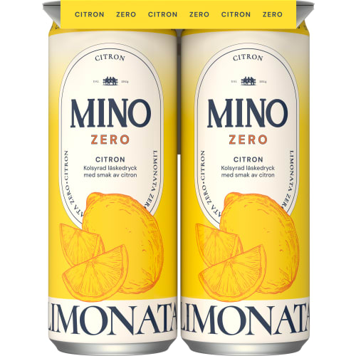 Limonata Citron Zero Läsk Burk
