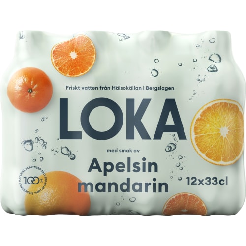 Apelsin Mandarin Kolsyrat Vatten Pet