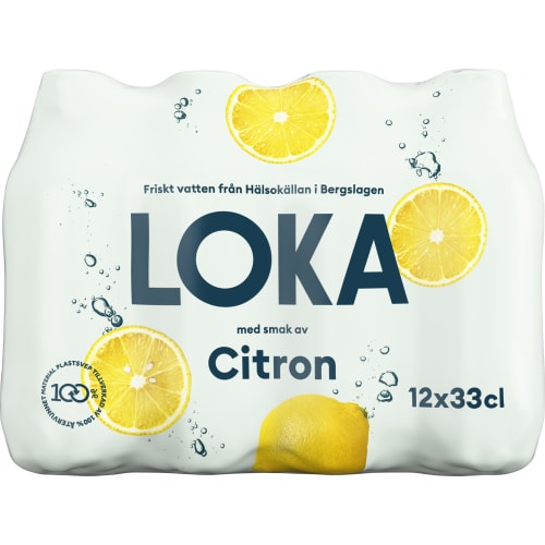 Citron Kolsyrat Vatten Pet