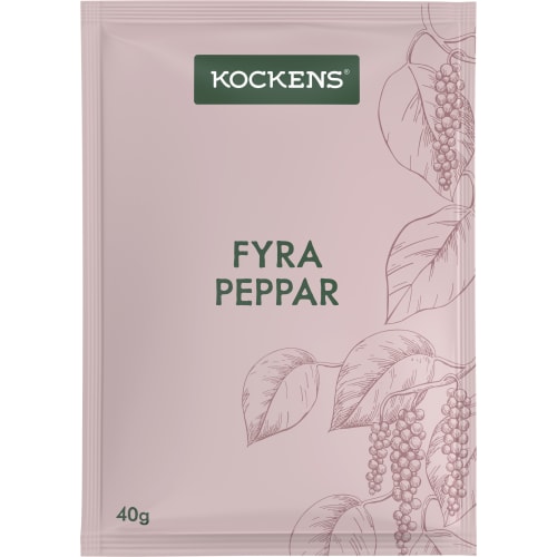 Peppar Fyra Sorter Påse