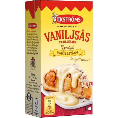 Vaniljsås Färdig