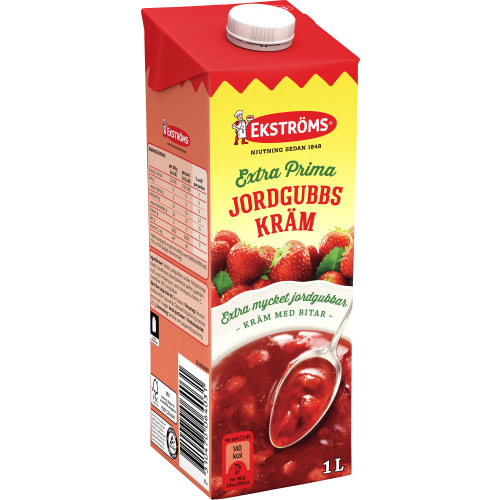 Jordgubbskräm Extra Prima