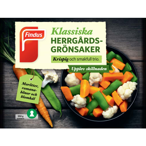 Herrgårds- Grönsaker Fryst