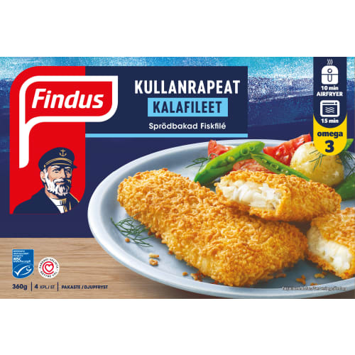 Fiskfilè Sprödbakad