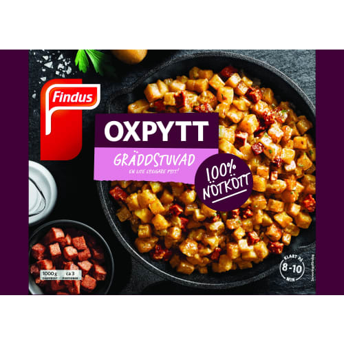 Oxpytt Gräddstuvad Fryst