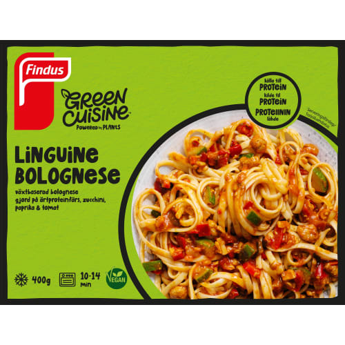 Green Cuisine Linguine Bolognese Vegansk Fryst/1 Port