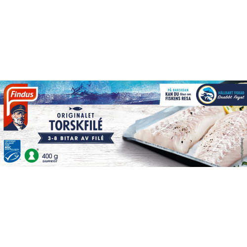Torskfilé Fryst