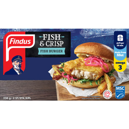 Fish And Crisp Burger