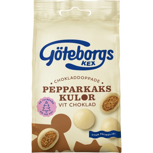 Vit Choklad Pepparkakskulor