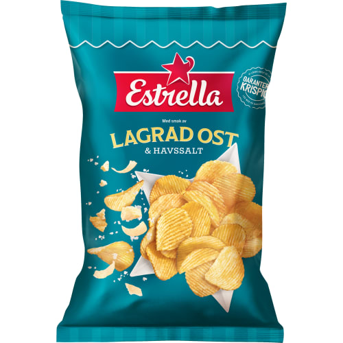 Lagrad Ost & Havssalt Chips