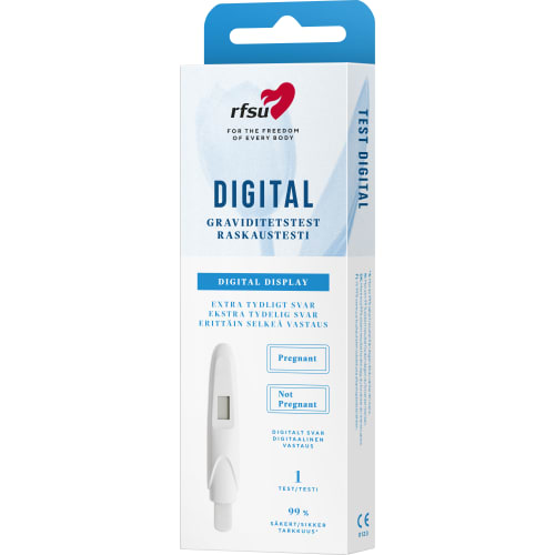 Digitalt Extr Tydligt Graviditetstest