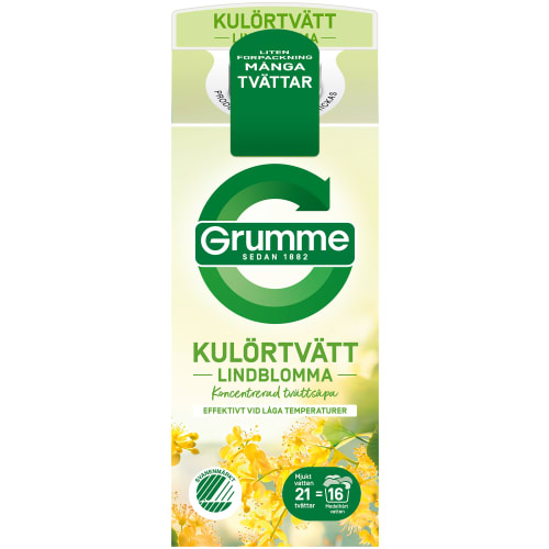 Kulörtvätt Lindblomma Tvättmedel Flytande