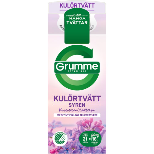 Kulörtvätt Syren Tvättmedel Flytande