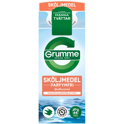 Parfymfritt Sköljmedel