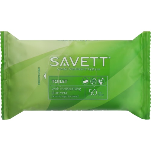 Toilet Reseal With Alo Vera Våtservett