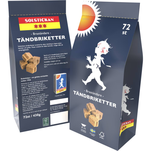Tändbriketter 72p