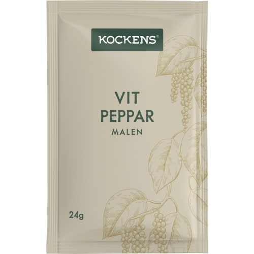 Vitpeppar Malen Påse