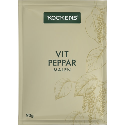 Vitpeppar Malen Påse