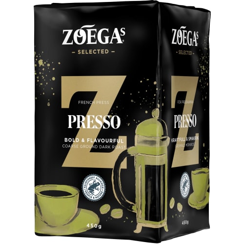Presso Grovmald Mörkrost Presskaffe
