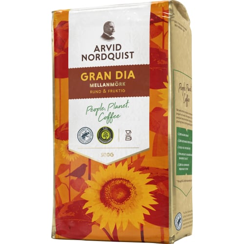 Arvid Nordquist Kaffe Gran Dia mellanrost 500g