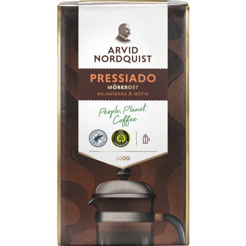 Pressiado Mörkrost Presskaffe