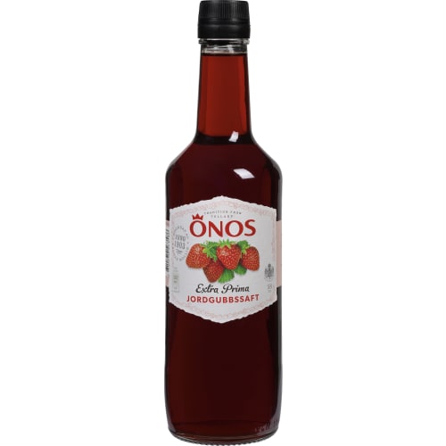 Jordgubb Extra Prima Saft Glas