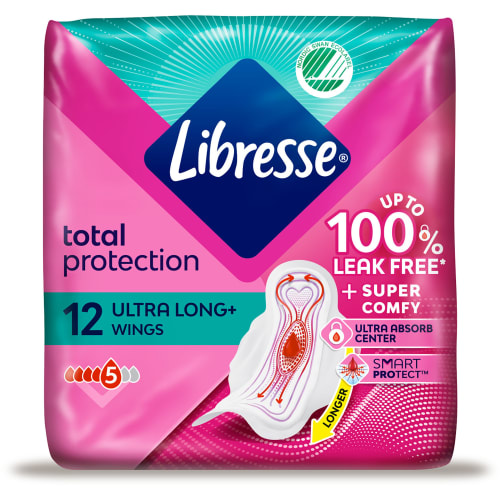 Ultra Long + Wings Heavy Flow V-protection Binda