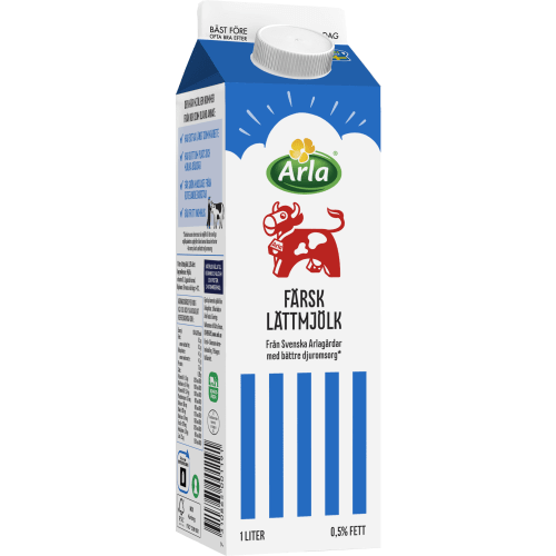 Lättmjölk 0,5%