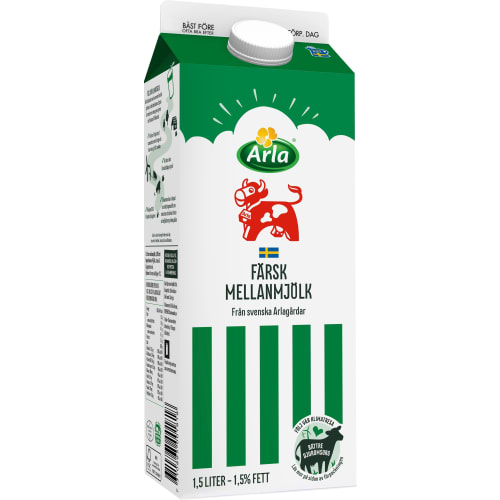 Mellanmjölk 1,5%