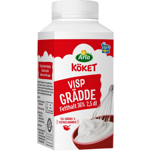 Vispgrädde 36%