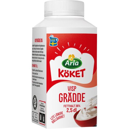 Vispgrädde 36%