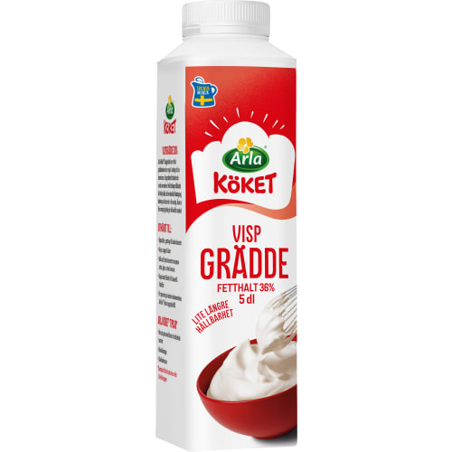 Vispgrädde 36%