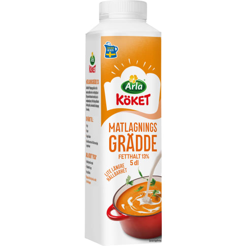 Matlagnings Grädde 13%