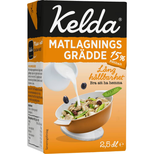 Matlagnings Grädde Lång Hållbarhet 15%