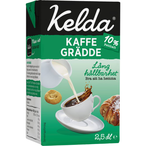 Kaffegrädde Lång Hållbarhet 10%