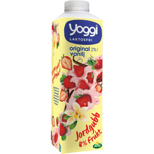 Jordgubb Original Yoghurt Laktosfri 2%