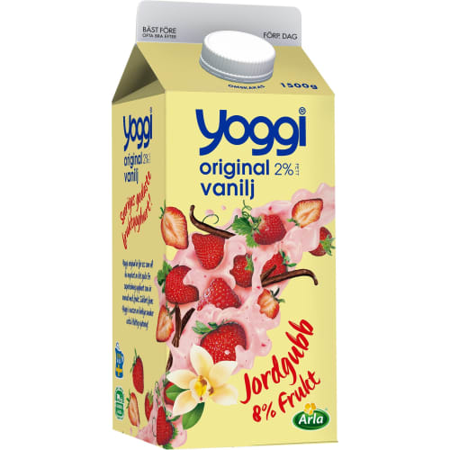 Jordgubb Vanilj Yoghurt 2%