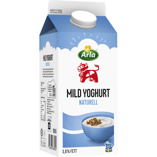 Arla Ko Naturell Mild Yoghurt 3%